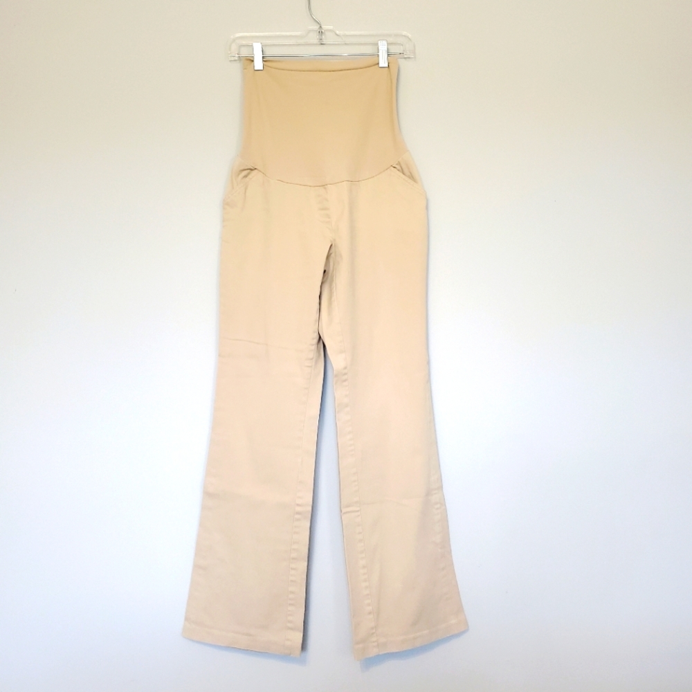 Motherhood Maternity Comfort Khaki Pants, Size M